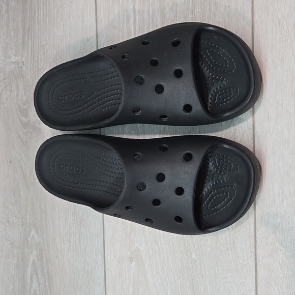 Crocs Women Iconic Comfort Classic Platform Sandals shoes sz 7 - Picture 4 of 11